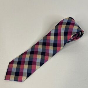 Tommy Hilfiger Neck Tie Blues, Yellow, Pink